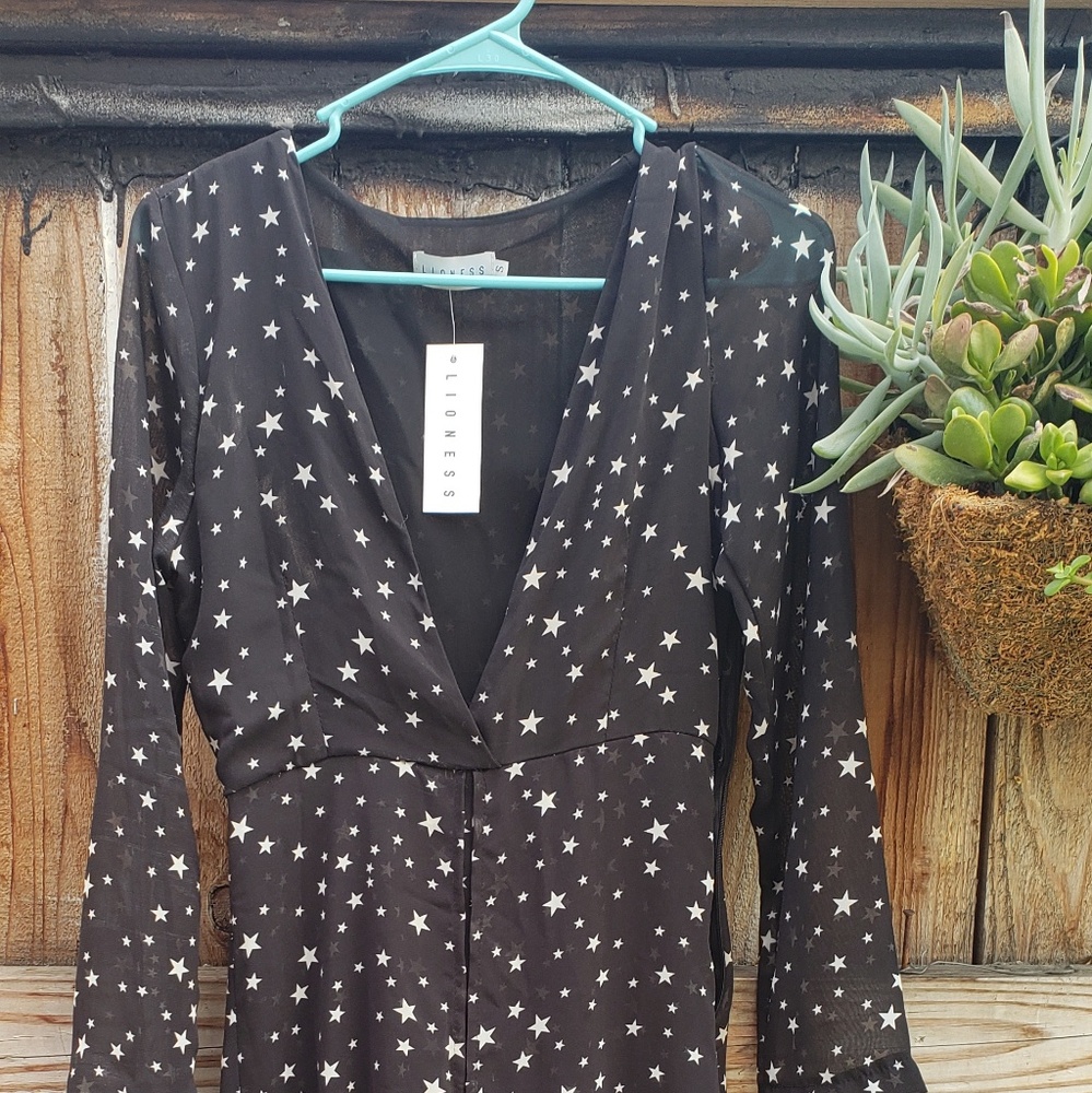 Long sleeve romper